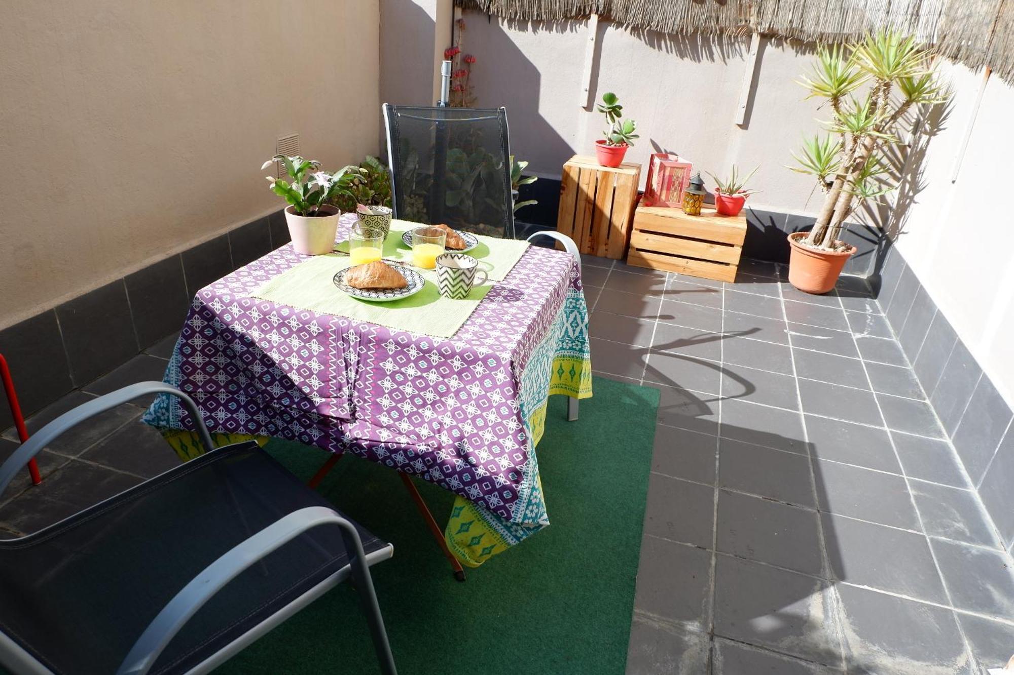 Atico En El Centro Historico Con Terraza Apartamento Málaga Exterior foto